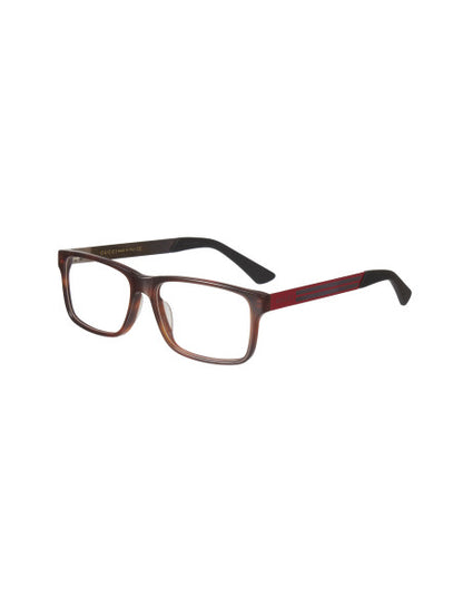 Gucci GG0692O 003 Square Shape Oftalmico Carey Rojo