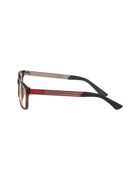 Gucci GG0692O 003 Square Shape Oftalmico Carey Rojo