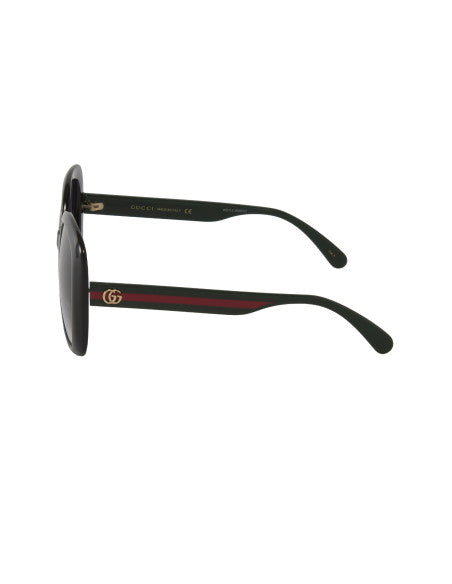 Gucci GG0713S 001 Square Shape Gris Degradado Azul