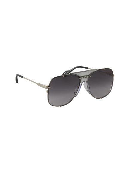 Gucci GG0739S 001 Square Shape Aviator Gris Degradado