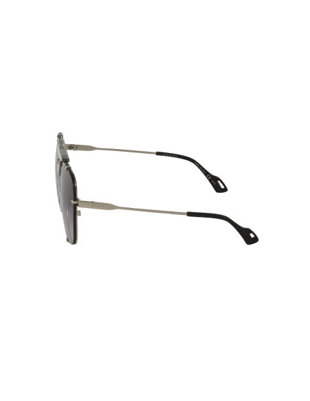 Gucci GG0739S 001 Square Shape Aviator Gris Degradado