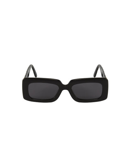 Gucci Gg0811S 001 Square Shape Negro Dorado