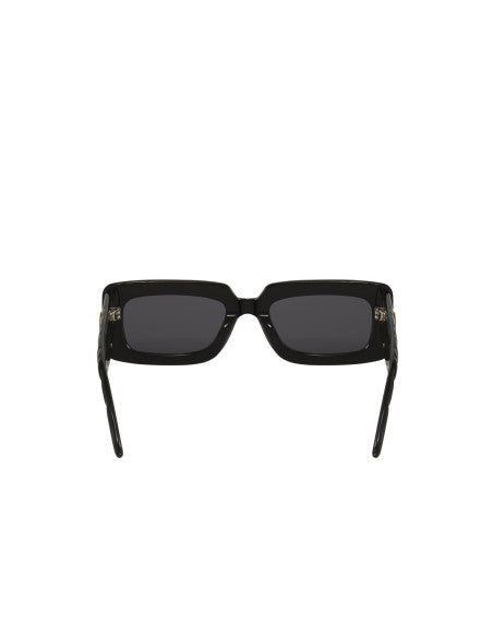 Gucci Gg0811S 001 Square Shape Negro Dorado
