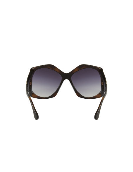 Gucci GG0876S 002 Square Oversized Carey Cafe Degradado