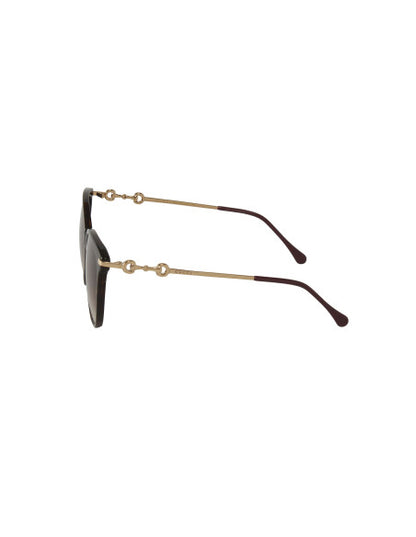 Gucci GG0885SA 002 Round Shape Cafe Degradado Dorado