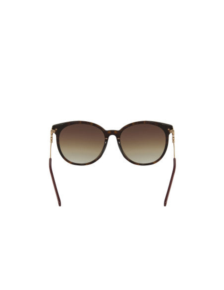 Gucci GG0885SA 002 Round Shape Cafe Degradado Dorado
