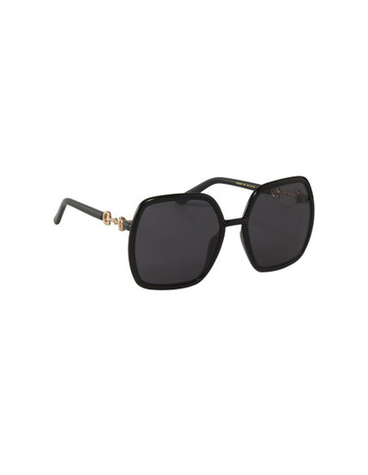 Gucci GG0890S 001 Shaque Shape Negro Dorado