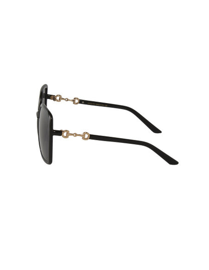 Gucci GG0890S 001 Shaque Shape Negro Dorado