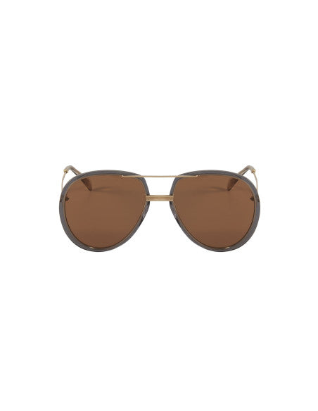 Gucci GG0904S 001 New Aviator Negro Dorado