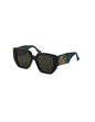 Gucci Gg0956S 001 Square Shape Negro Verde