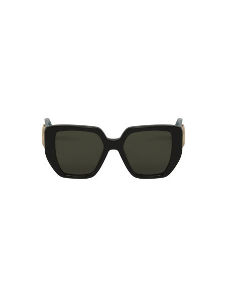 Gucci Gg0956S 001 Square Shape Negro Verde