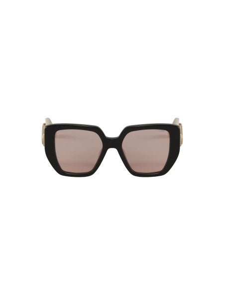 Gucci Gg0956S 002 Square Shape Beige Rosa