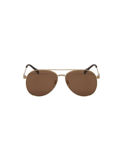 Gucci GG0969S 002 New Aviator Cafe Dorado