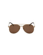 Gucci GG0969S 002 New Aviator Cafe Dorado