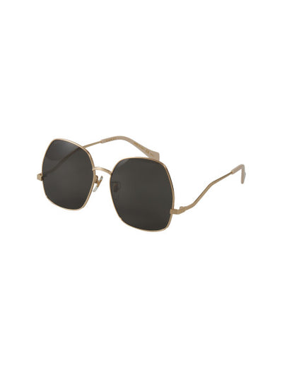 Gucci GG0972S 001 Square Shape Negro Dorado
