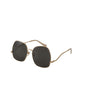 Gucci GG0972S 001 Square Shape Negro Dorado