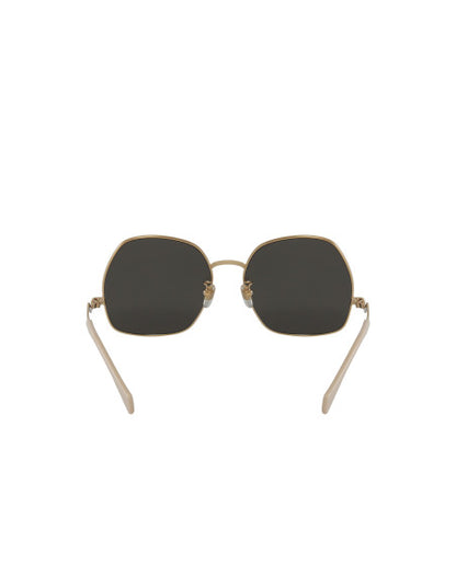 Gucci GG0972S 001 Square Shape Negro Dorado