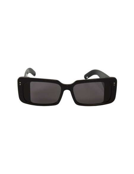 Gucci GG0543S 001 Square Oversized Negro Dorado