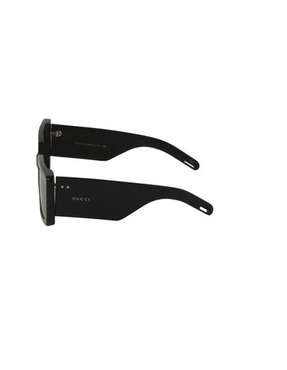 Gucci GG0543S 001 Square Oversized Negro Dorado