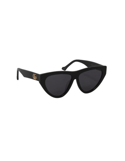 Gucci Gg1333S 01 Eye Cat Oversized Negro Dorado