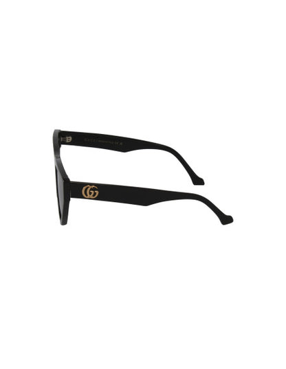 Gucci Gg1333S 01 Eye Cat Oversized Negro Dorado