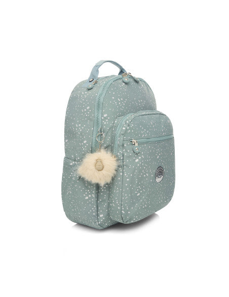 Kipling Seoul Up Backpack K2130576B Snowflake green X1