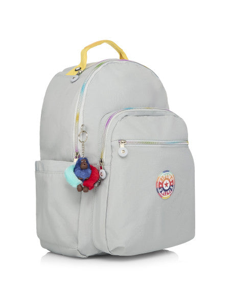 Kipling Seoul Up Backpack KI50153DW Gray Rainbow V2