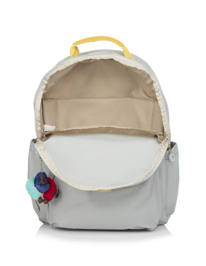 Kipling Seoul Up Backpack KI50153DW Gray Rainbow V2