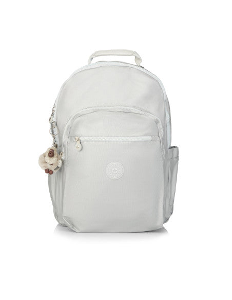 Kipling Seoul UP Laptop Backpack Kl3040 Bright Silver M10