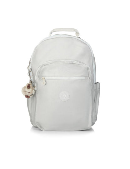 Kipling Seoul UP Laptop Backpack Kl3040 Bright Silver M10