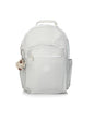 Kipling Seoul UP Laptop Backpack Kl3040 Bright Silver M10