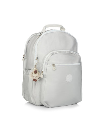 Kipling Seoul UP Laptop Backpack Kl3040 Bright Silver M10