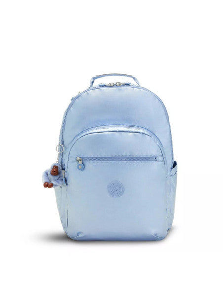 Kipling Seoul UP Laptop Backpack Kl5929 LN1 Bubble Blue Metallic M19