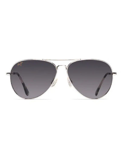 Maui Jim MJ-264 17 Mavericks Aviator Titanium Polarized Gray