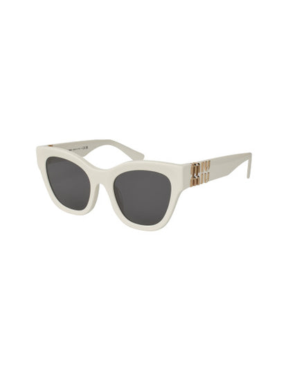 Miu Miu MU 01YS 142-5S0 Square shape White Gold