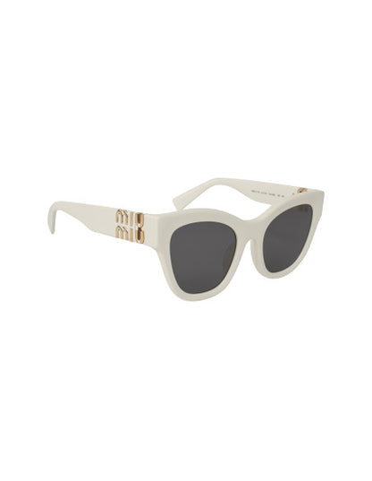 Miu Miu MU 01YS 142-5S0 Square shape White Gold