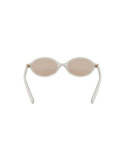 Miu Miu MU 04ZS 142-40D Oval Shape Pink White