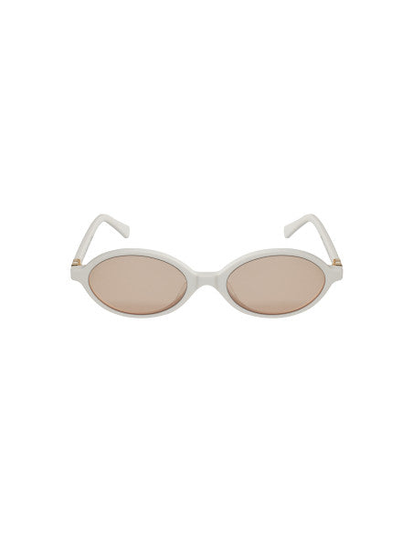 Miu Miu MU 04ZS 142-40D Oval Shape Pink White