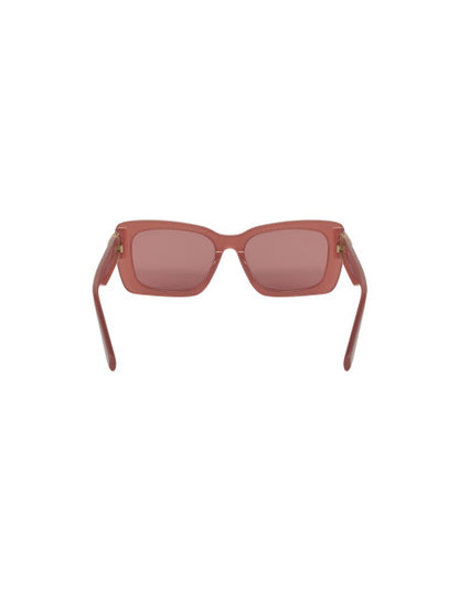 Miu Miu MU 07YS 10M-08S Square Shape Cognac Opal