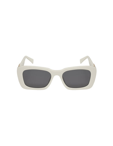 Miu Miu MU 07YS 142-5S0 Square Shape Gray White