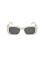 Miu Miu MU 07YS 142-5S0 Square Shape Gray White
