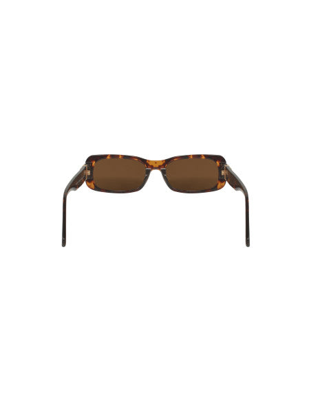 Miu Miu MU 08Z VAU-06B rectangle shape Tortoise Gold