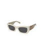 Miu Miu MU 09WS 142-5S0 Square Shape White Gold