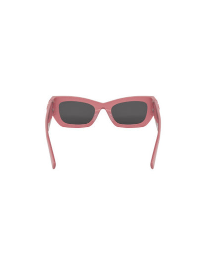 Miu Miu MU 09WS 18C-5S0 Square Shape Pink Black