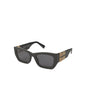 Miu Miu MU 09WS 1AB-5S0 Square Shape Black Gold