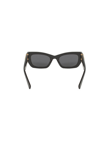 Miu Miu MU 09WS 1AB-5S0 Square Shape Black Gold
