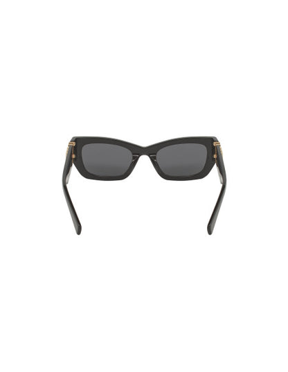 Miu Miu MU 09WS 1AB-5S0 Square Shape Black Gold