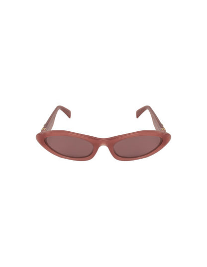 Miu Miu MU 09YS 10M-08S Oval Shape Cognac Opal