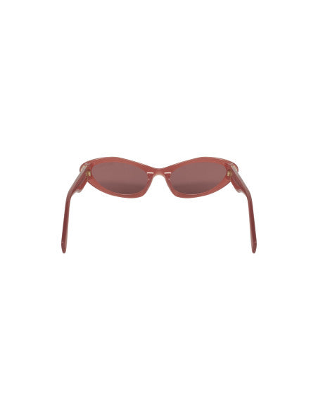 Miu Miu MU 09YS 10M-08S Oval Shape Cognac Opal