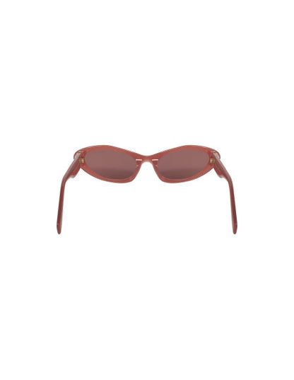 Miu Miu MU 09YS 10M-08S Oval Shape Cognac Opal